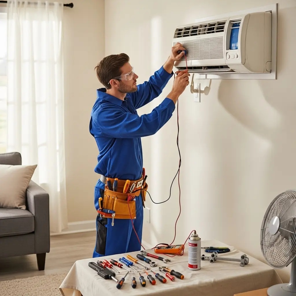 Dilovası Whirlpool Whirlpool klima gaz dolumu ve bakım – Enerji verimliliği artırıldı. - Teknik servis örneği